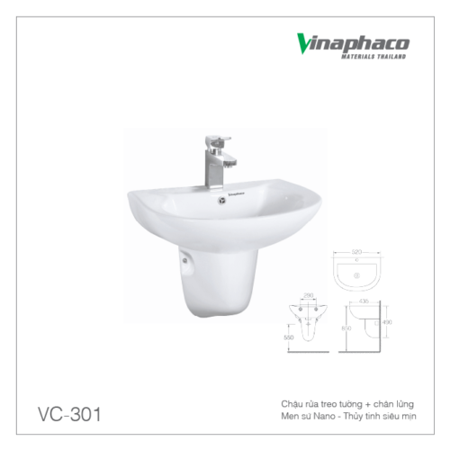 Lavabo vinaphaco VC 301